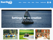 Tablet Screenshot of eastbaycamp.org